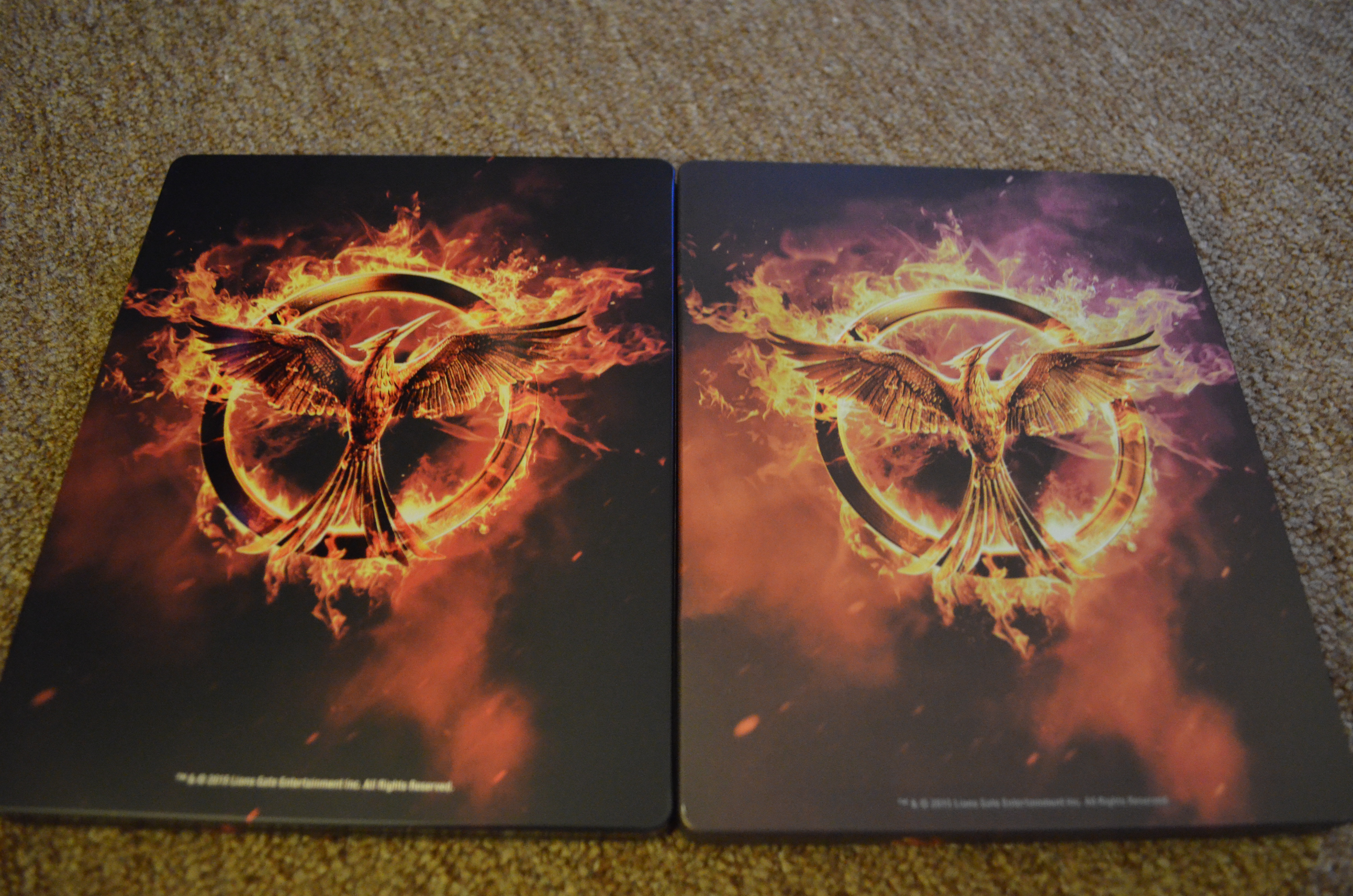 Left: Czech Steelbook - Right: Best Buy Steelbook