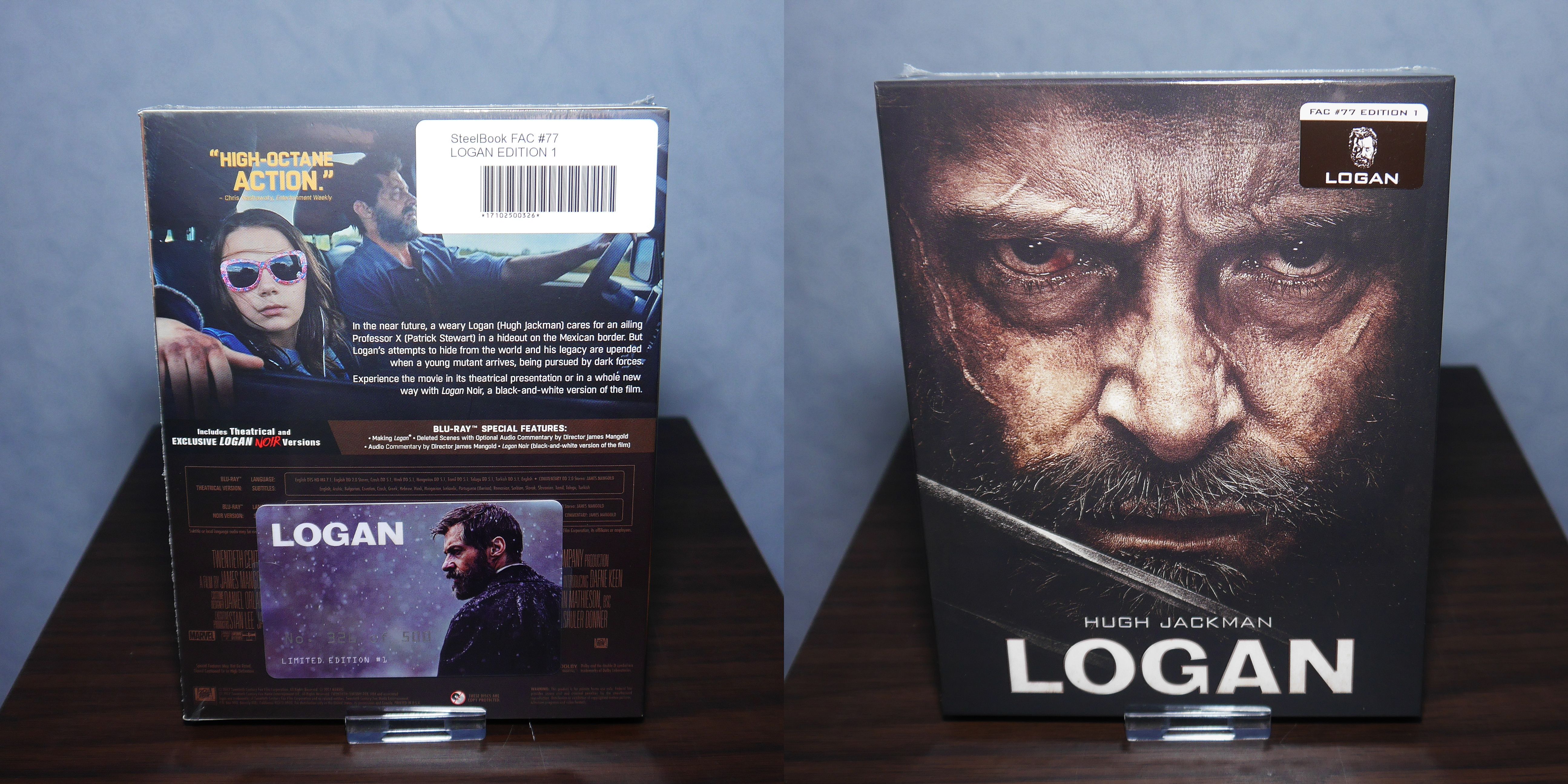 Logan Filmarena Bluray Steelbook