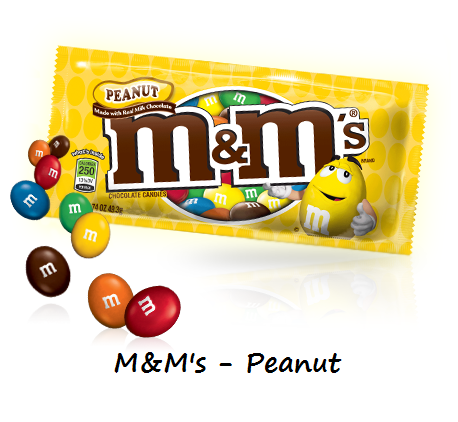 m&m peanut
