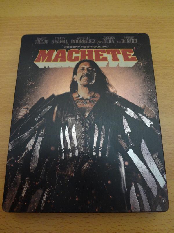 Machete HMV Steelbook Front