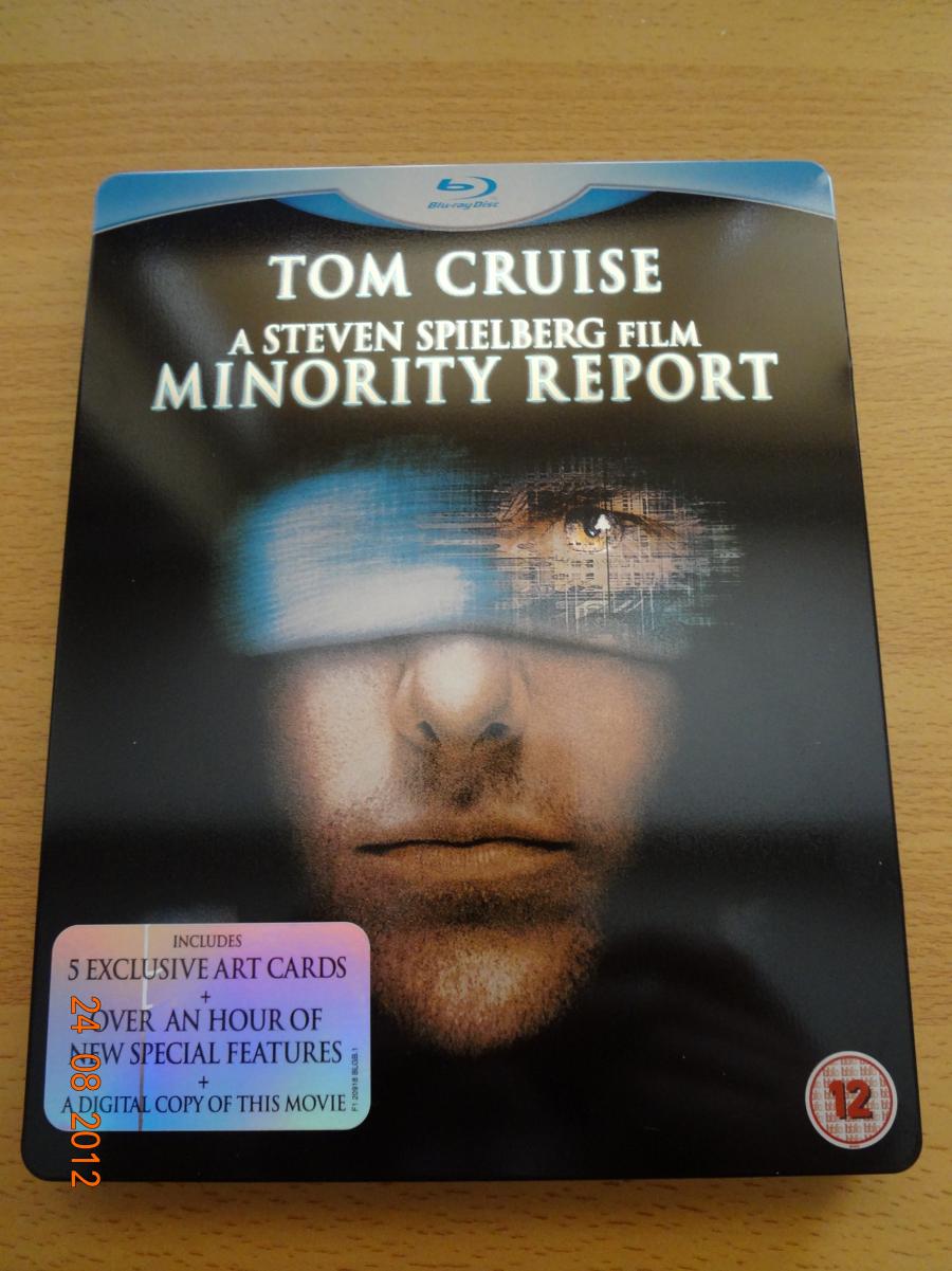 Minority Report Steelbook Front