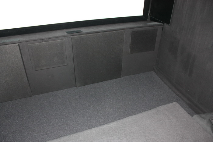 More front speakers and a 12" Yamaha sub