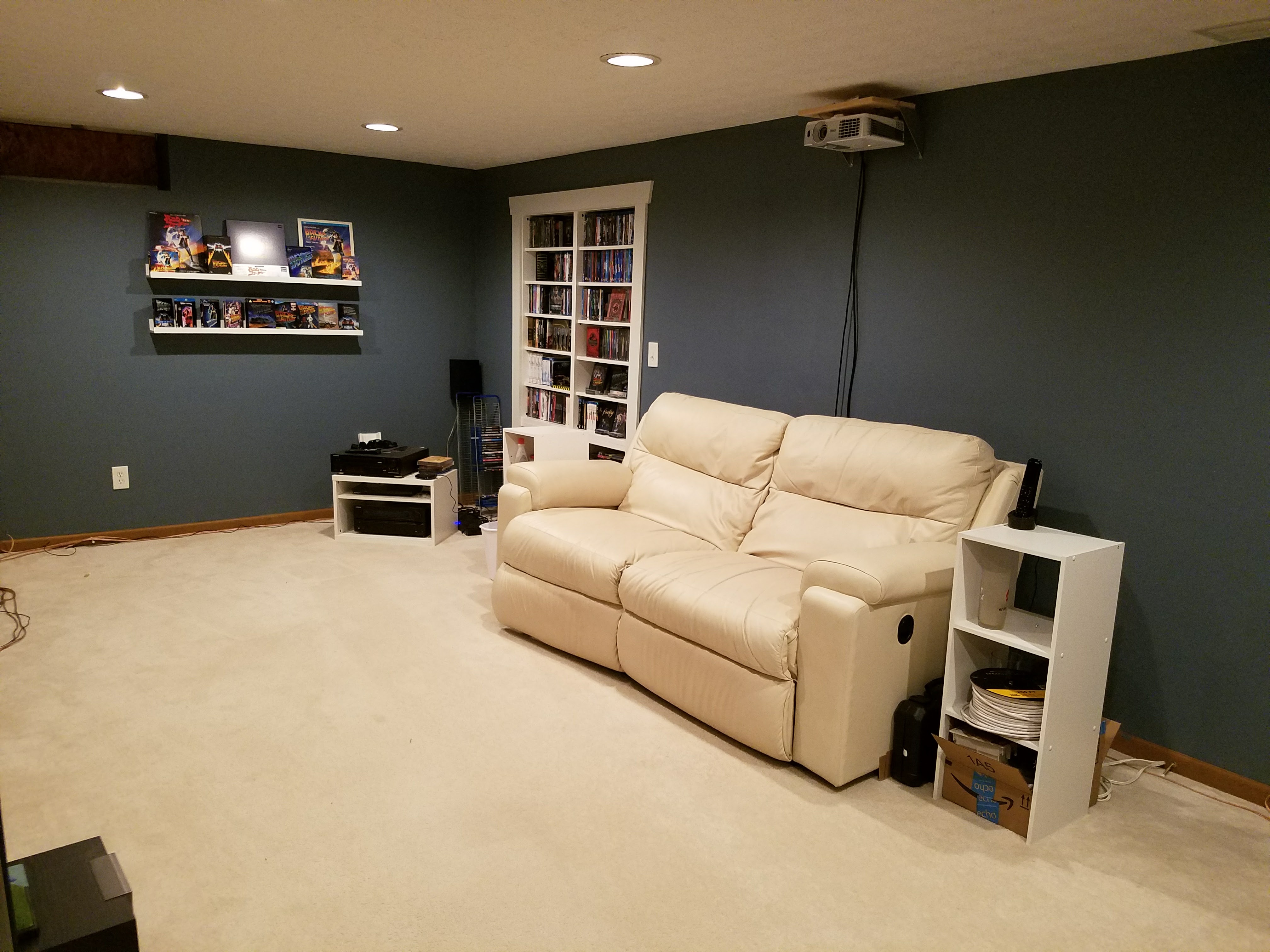 Movie Room Seating Wall