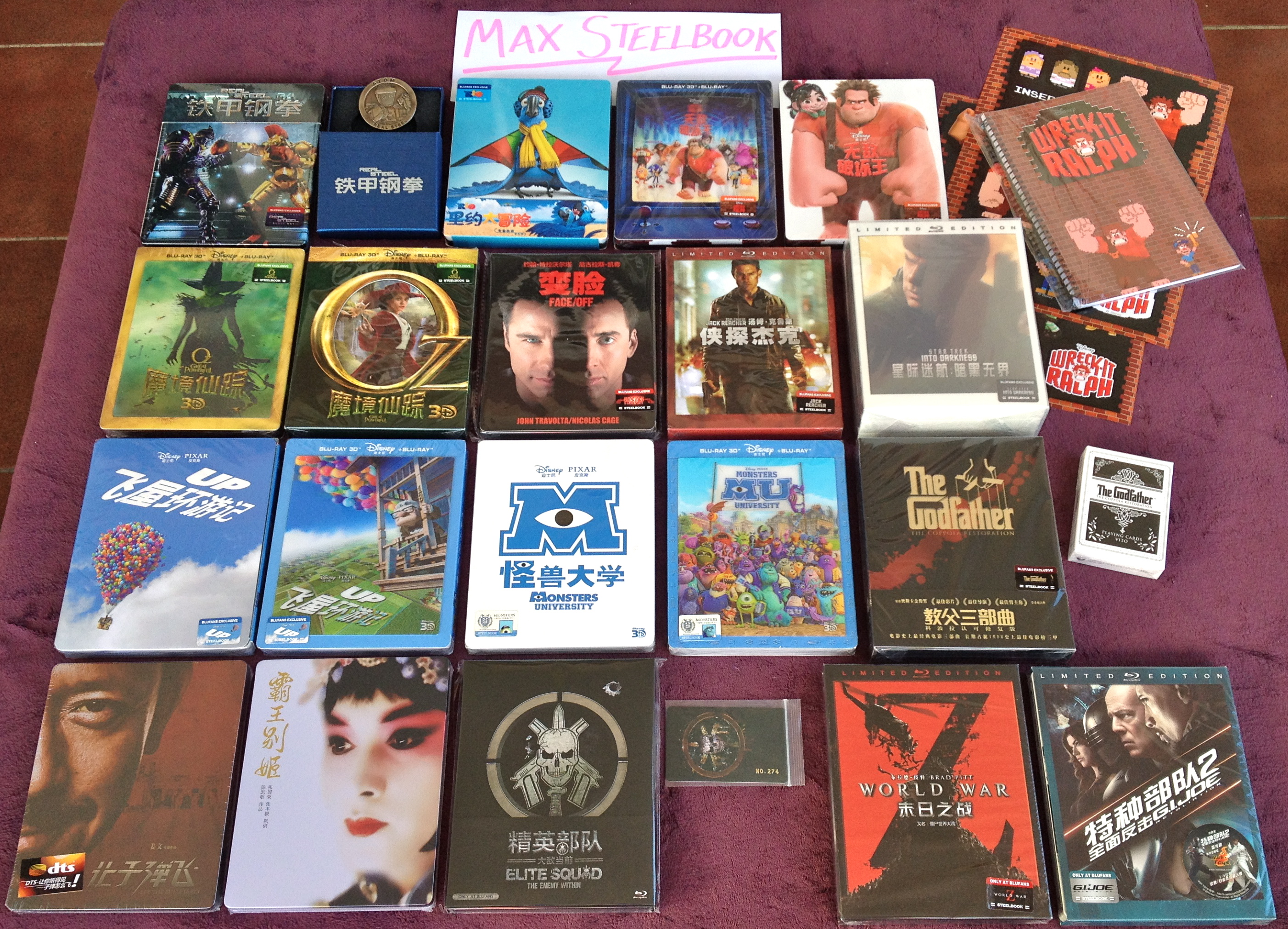MY COMPLETE BLUFANS COLLECTION...SO FAR!!!