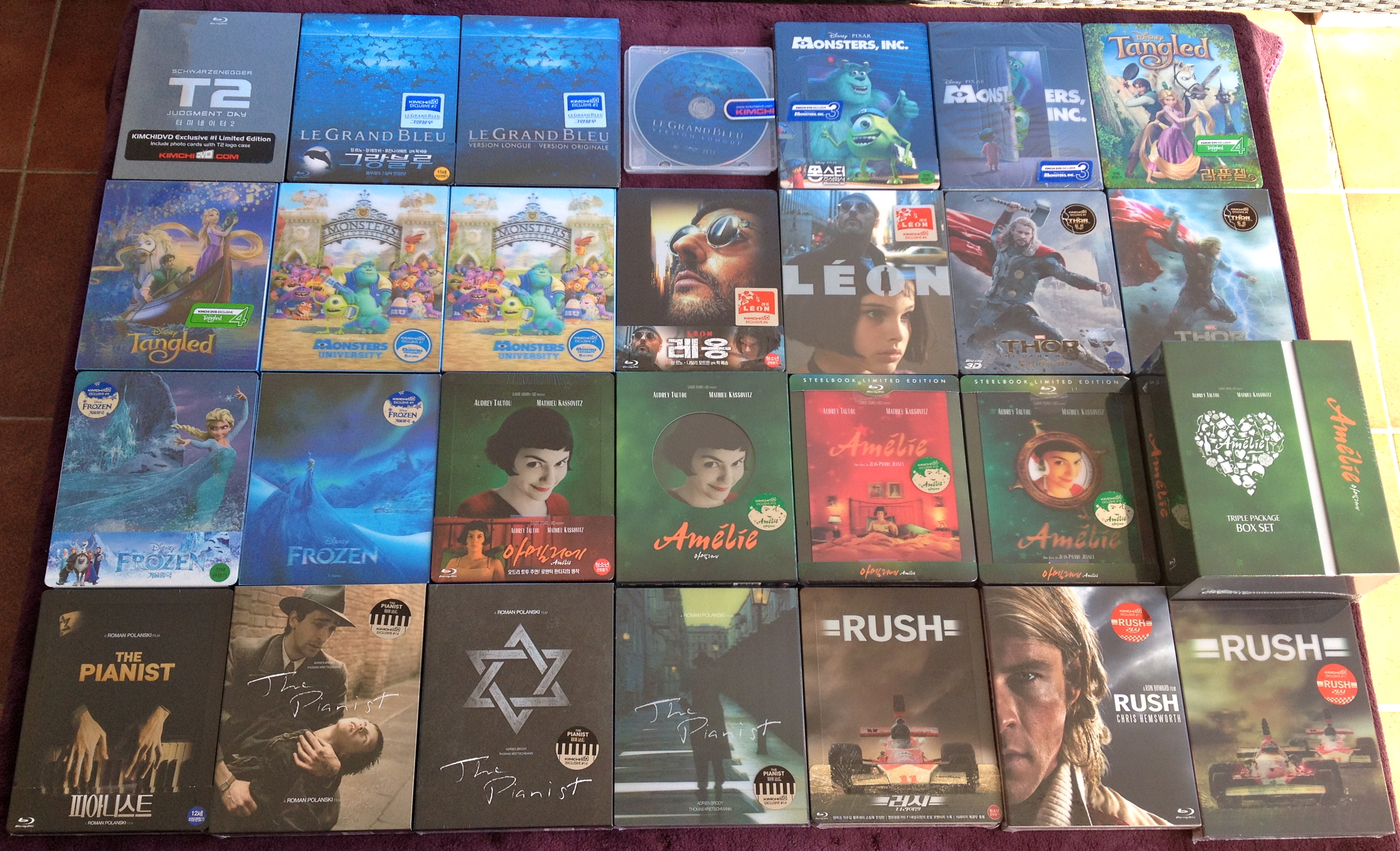 MY COMPLETE KIMCHI COLLECTION...SO FAR!!!