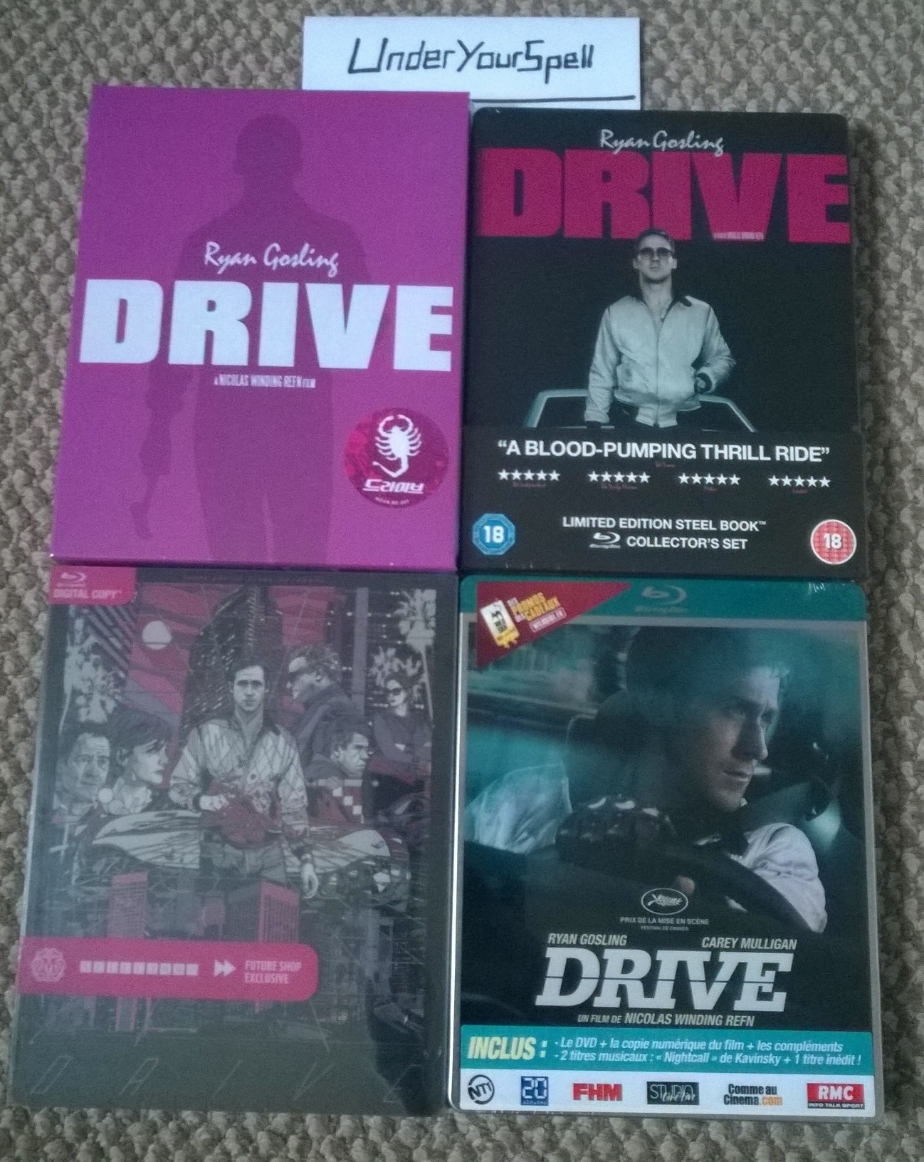My Drive Steelbooks