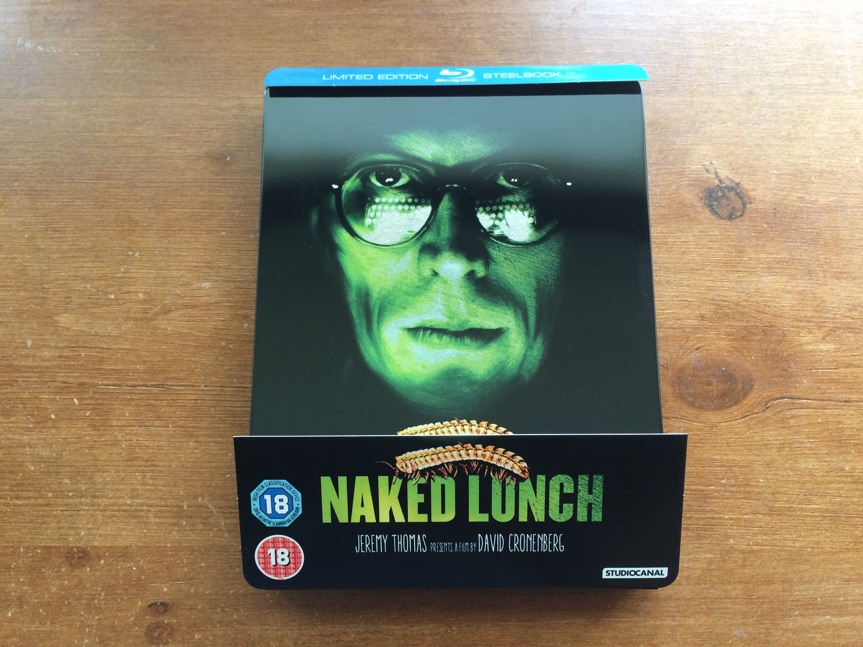 Naked Lunch Zavvi Exclusive Steelbook