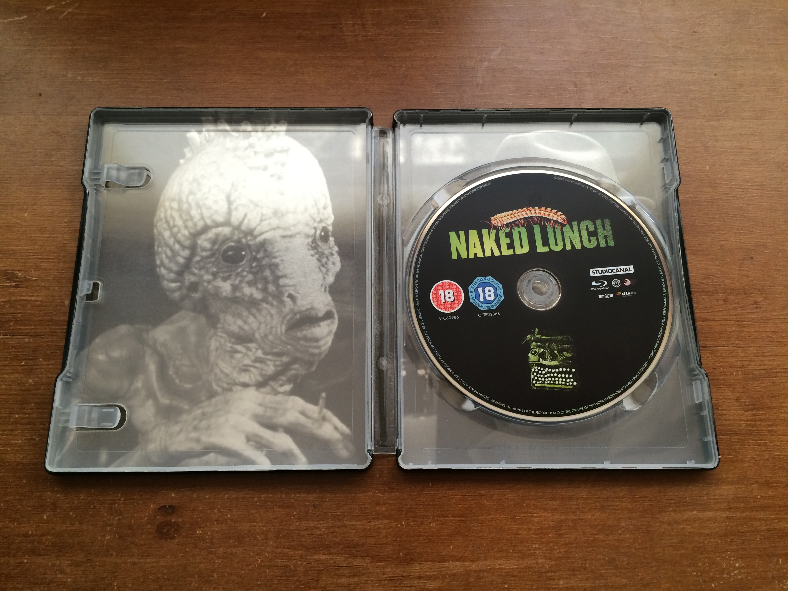 Naked Lunch Zavvi Exclusive Steelbook
