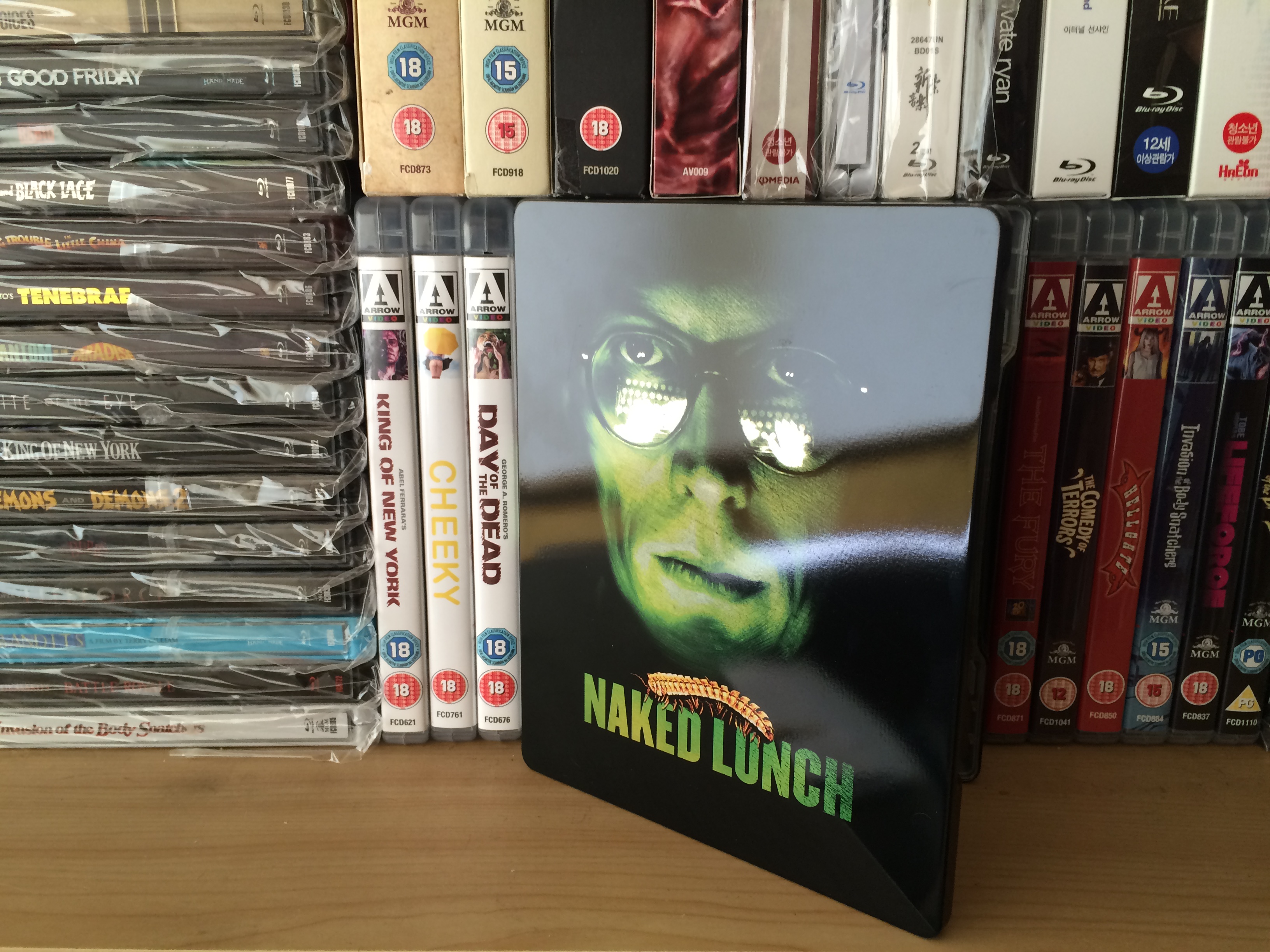 Naked Lunch Zavvi Exclusive Steelbook