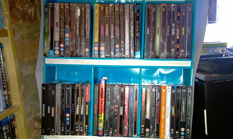 old picture, now up to 'K' on those shelves :)