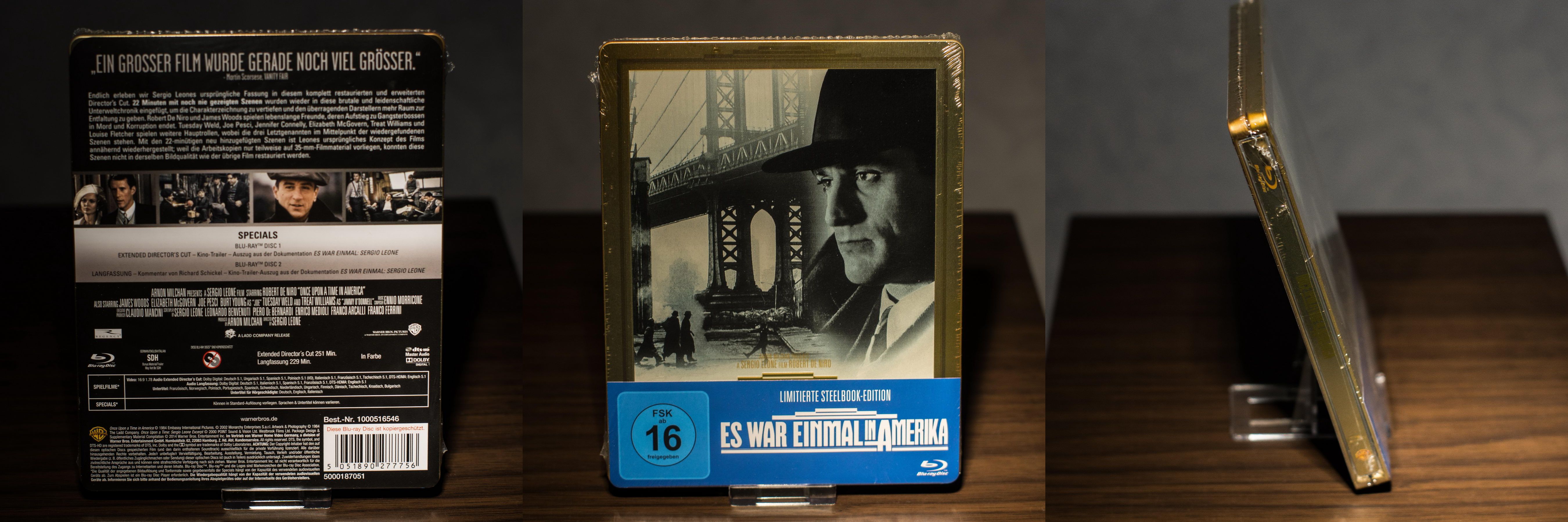 Once a Time Upon in America Germany Steelbook