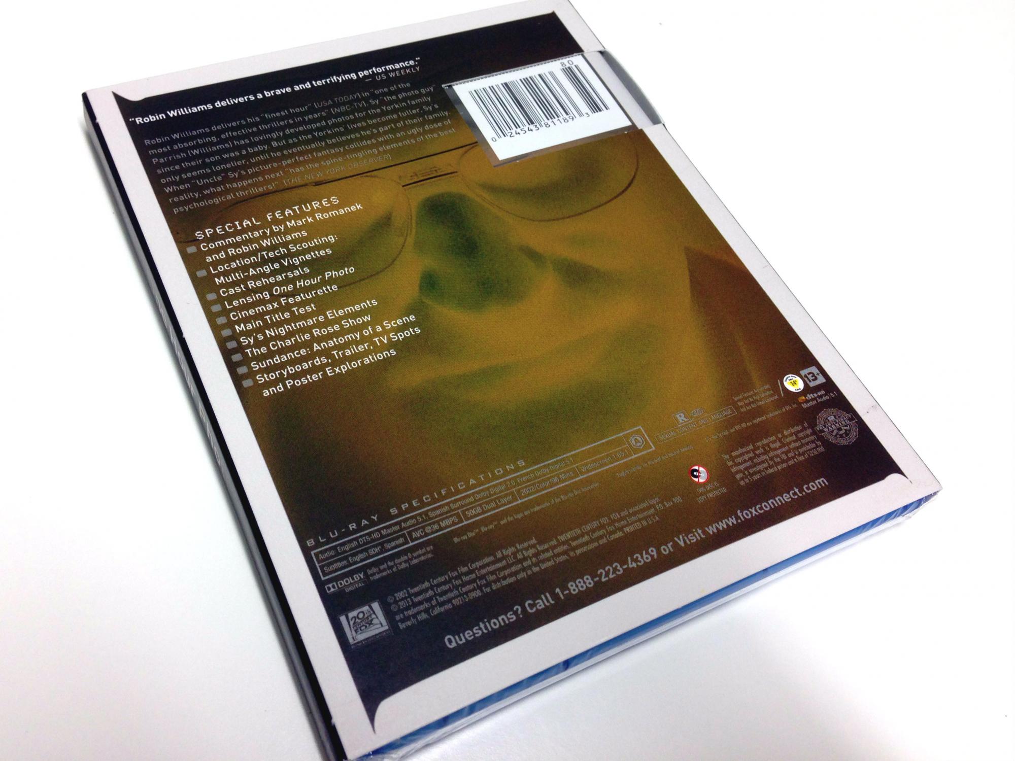 ONE HOUR PHOTO [BACK]
