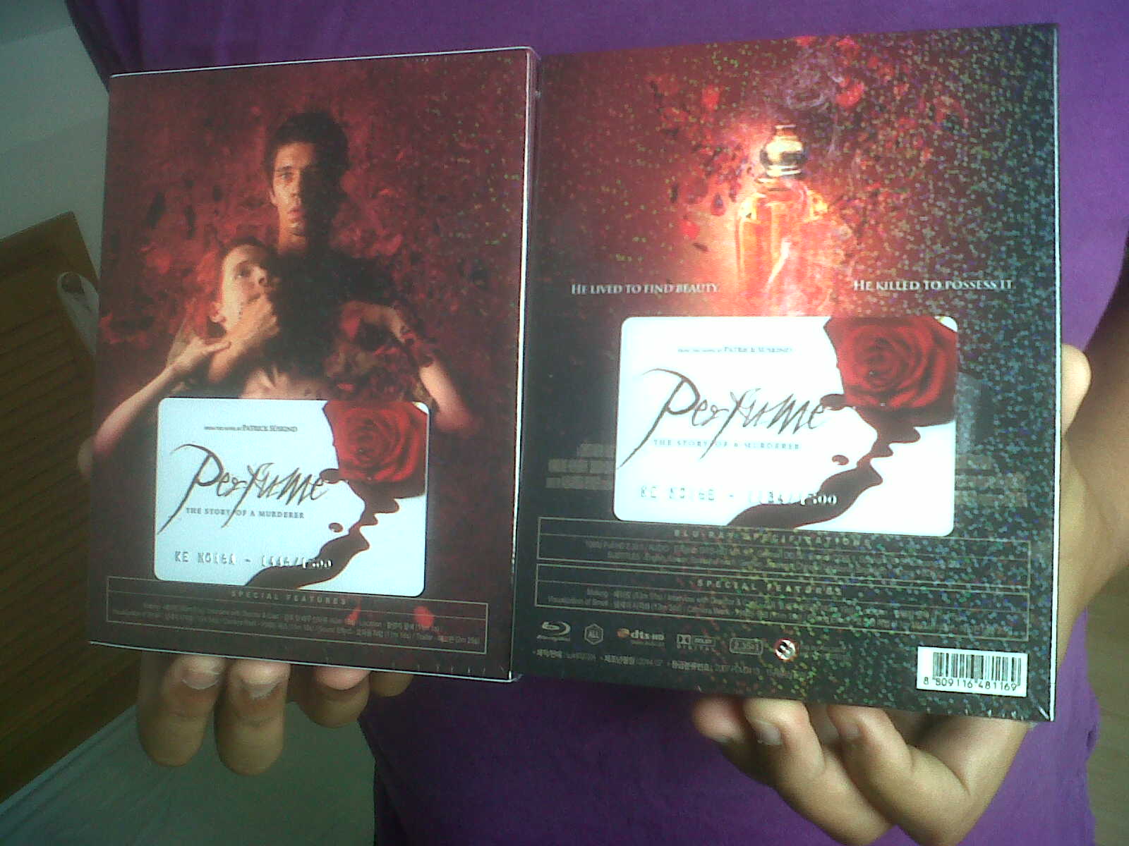 Perfume backs