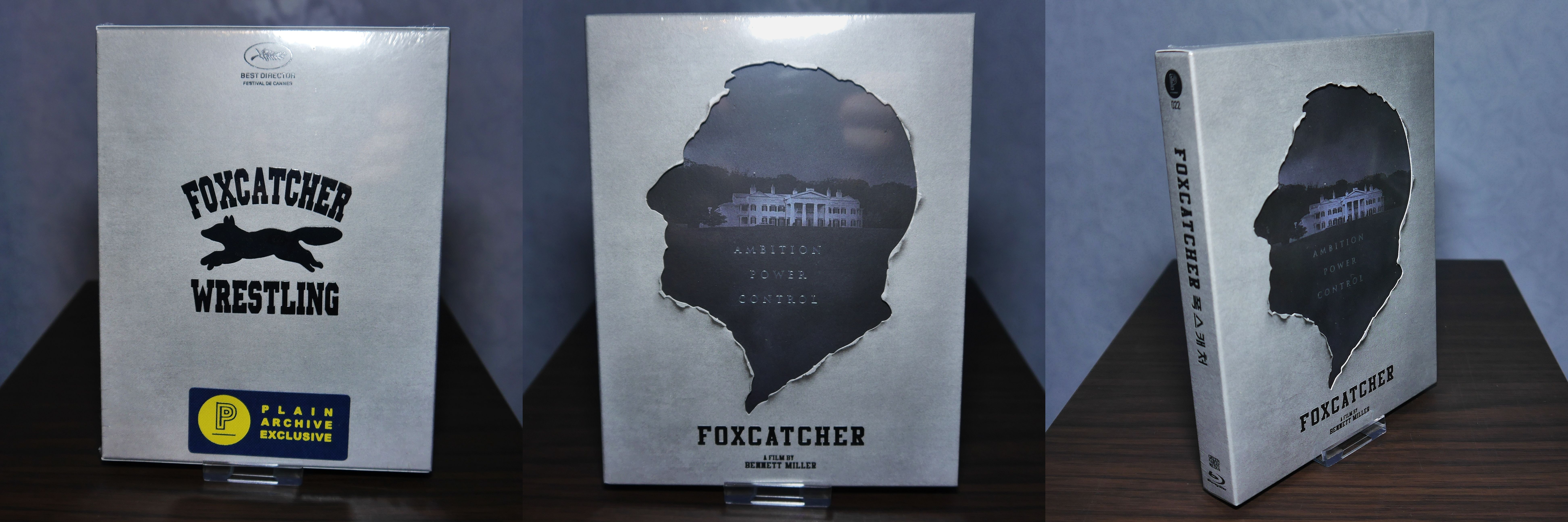 Plain Archive Foxcatcher Korea Steelbook Bluray