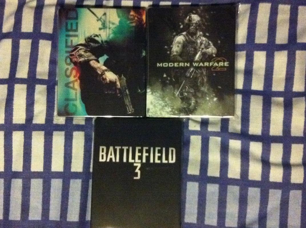 PS3 Steelbooks