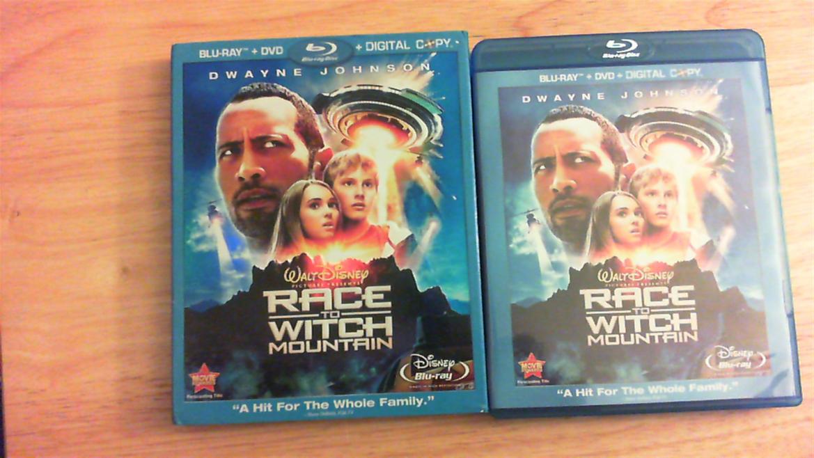 RACE TO WITCH MOUNTAIN 3 DISC WITH SLIP