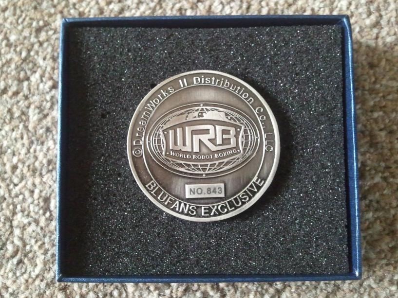 REAL STEEL GIFT COIN