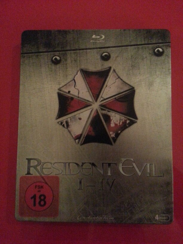 Resident Evil 1-4  (German Steelbook)