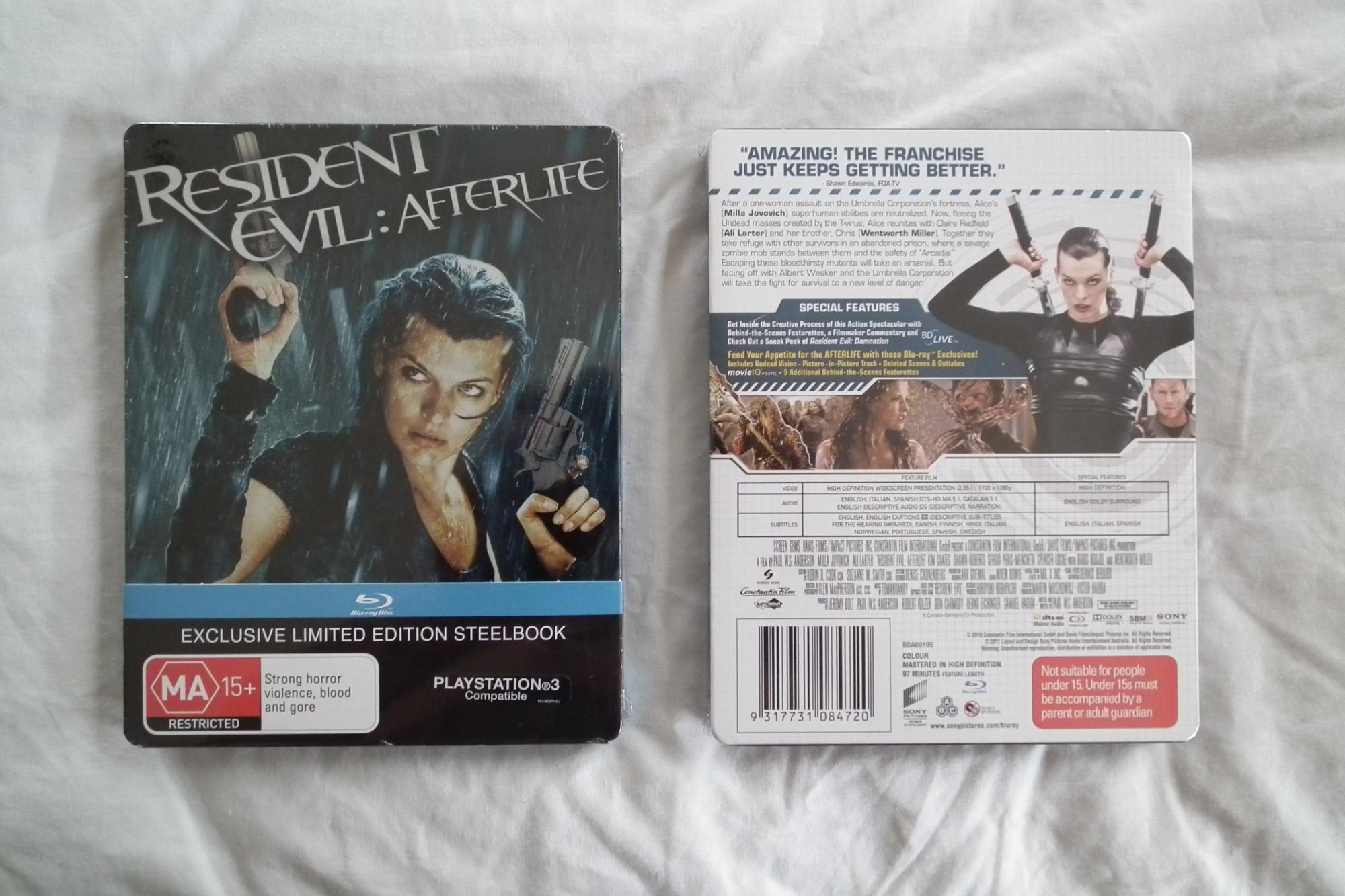 RESIDENT EVIL : AFTERLIFE (AU) ~ JB HiFi Exclusive