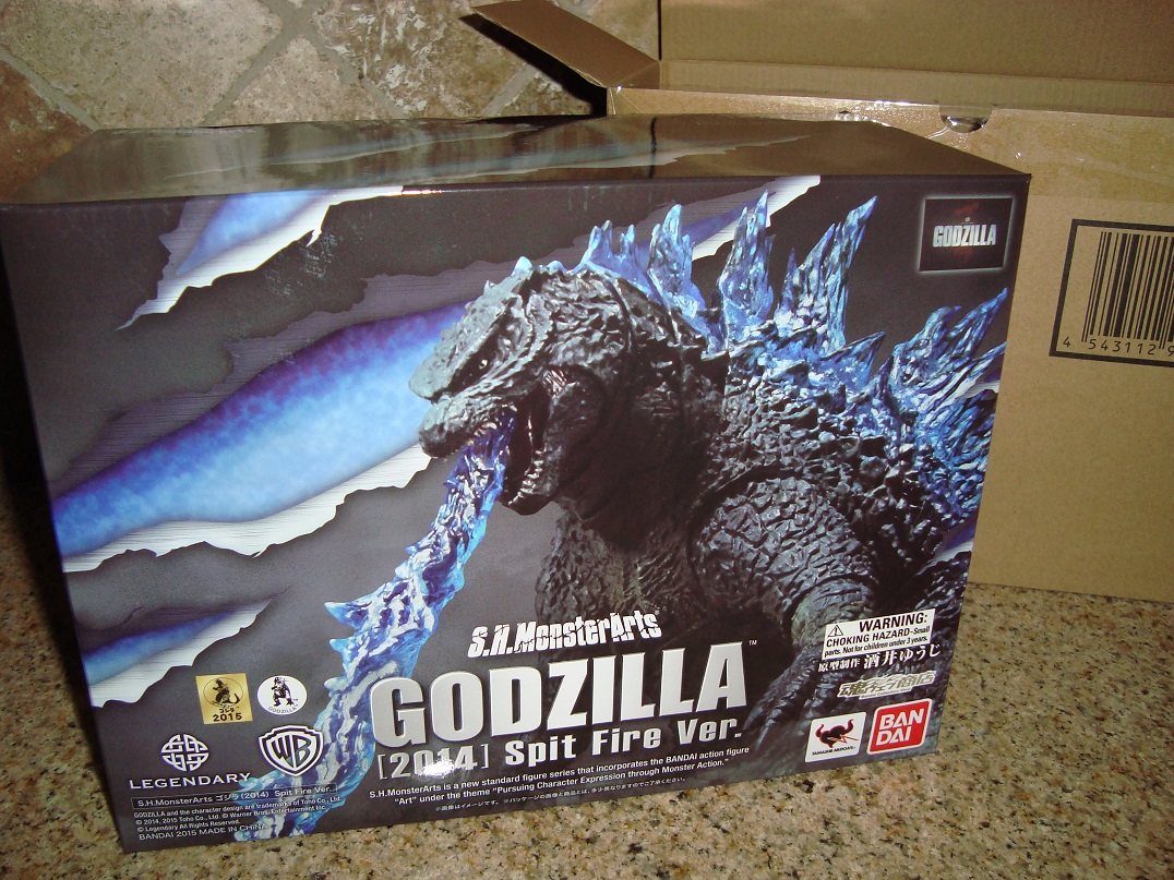 S.H. MonsterArts Godzilla 2014 (Atomic Breath)_3
