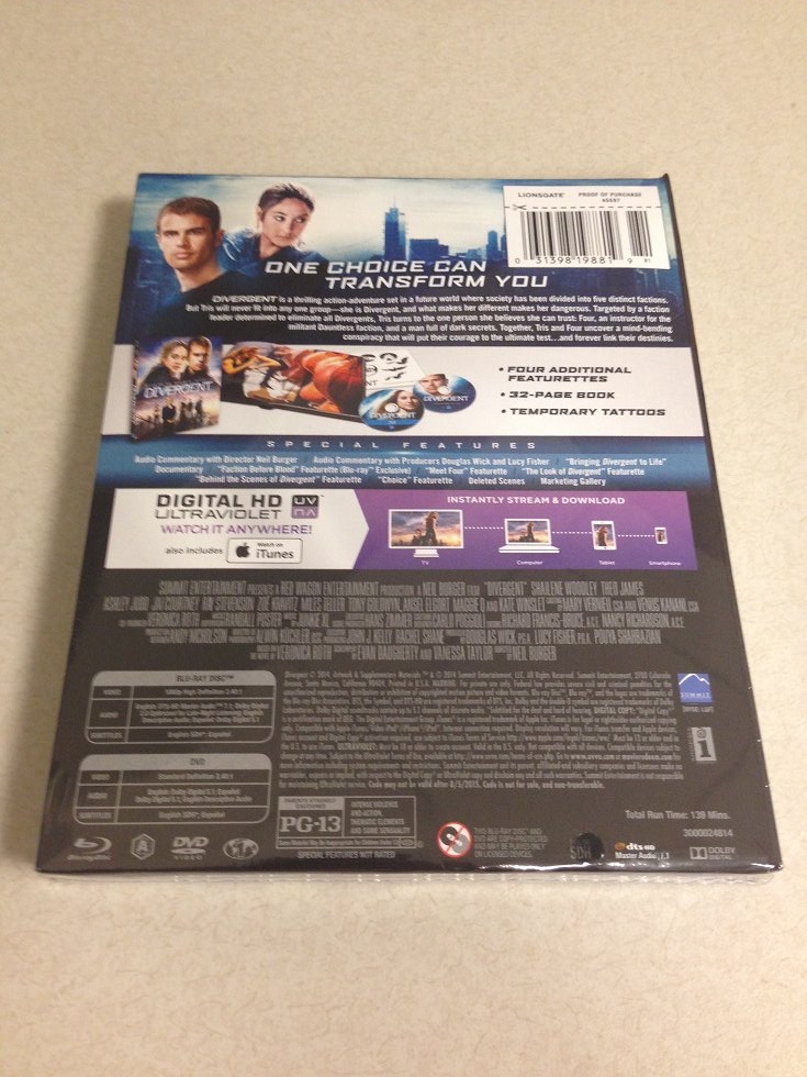 Sealed back