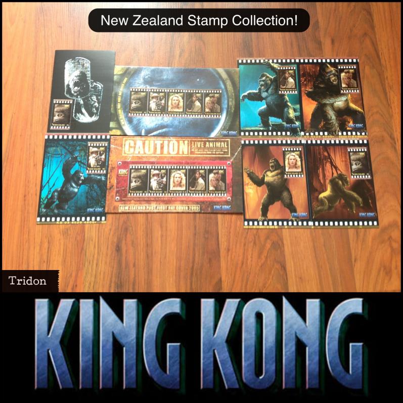 Stamp collection from New Zealand