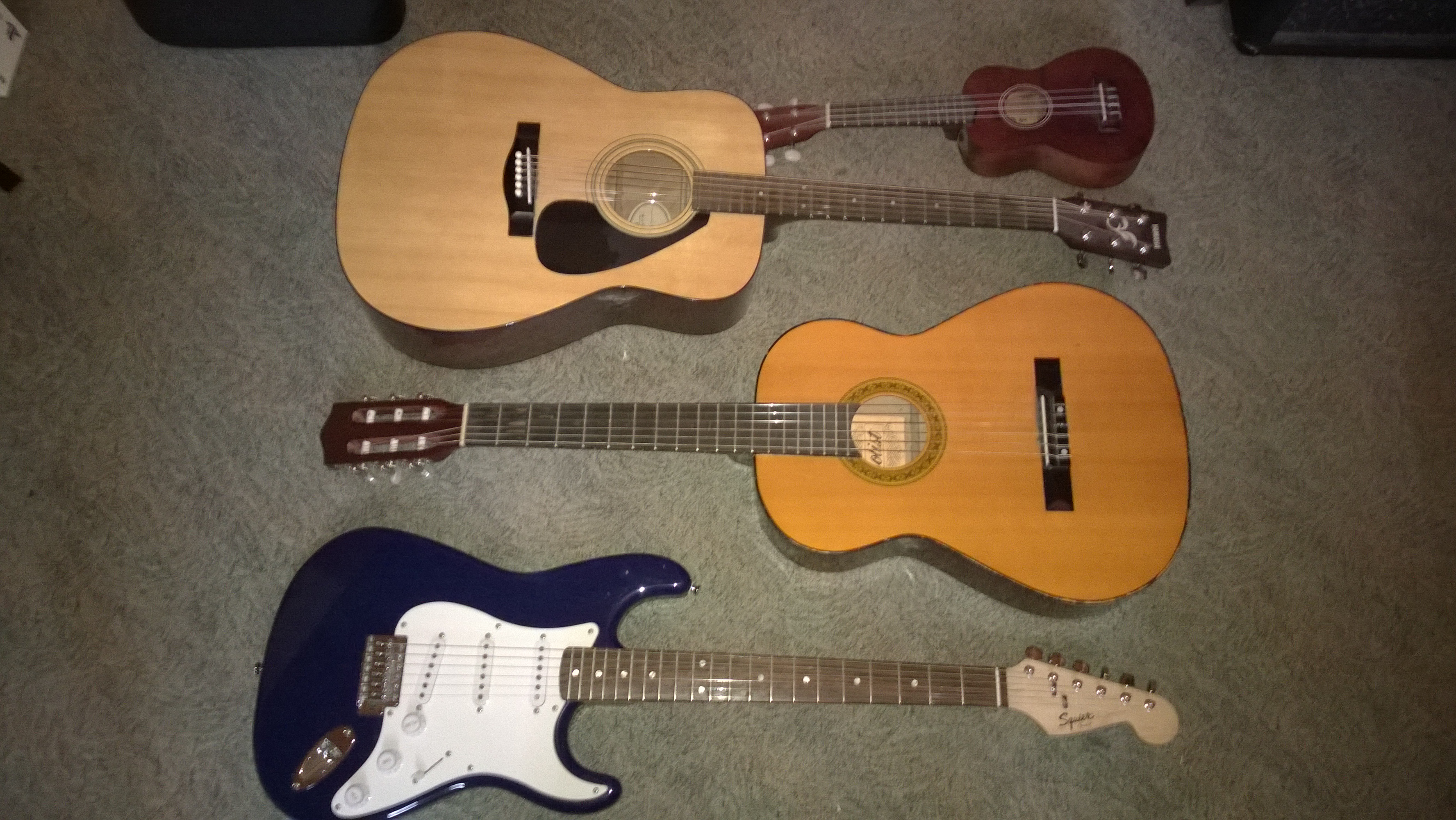 Strat, Yamaha, Solist, Lanikai