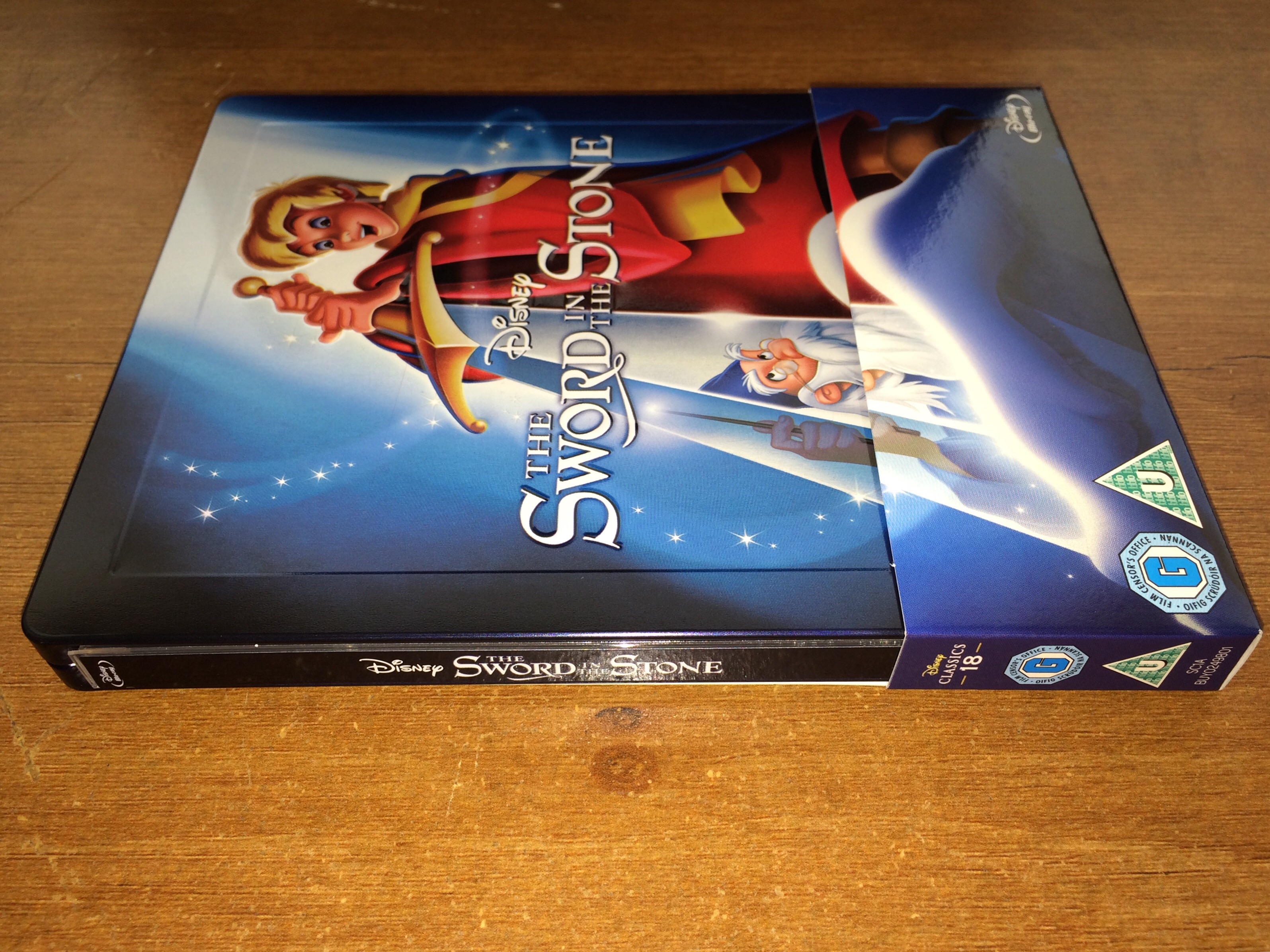 Sword in the Stone Steelbook
