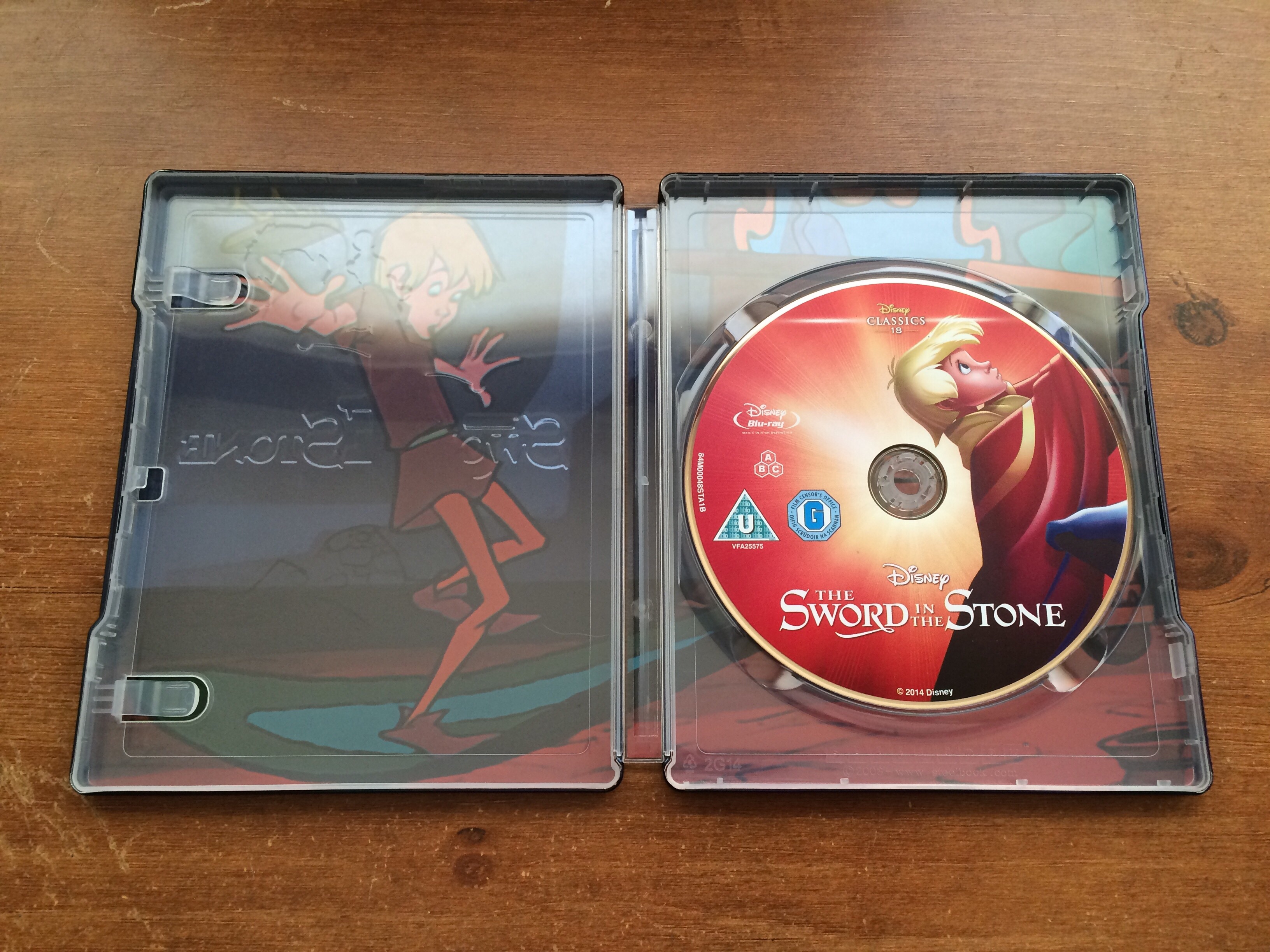 Sword in the Stone Steelbook