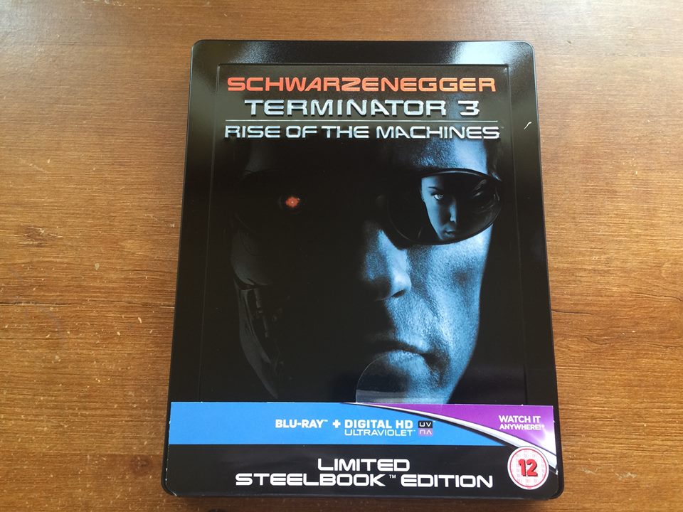 Terminator 3 Steelbook Zavvi UK