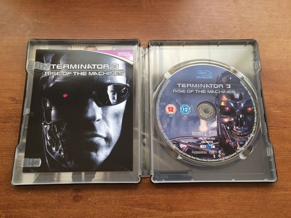 Terminator 3 Steelbook Zavvi UK