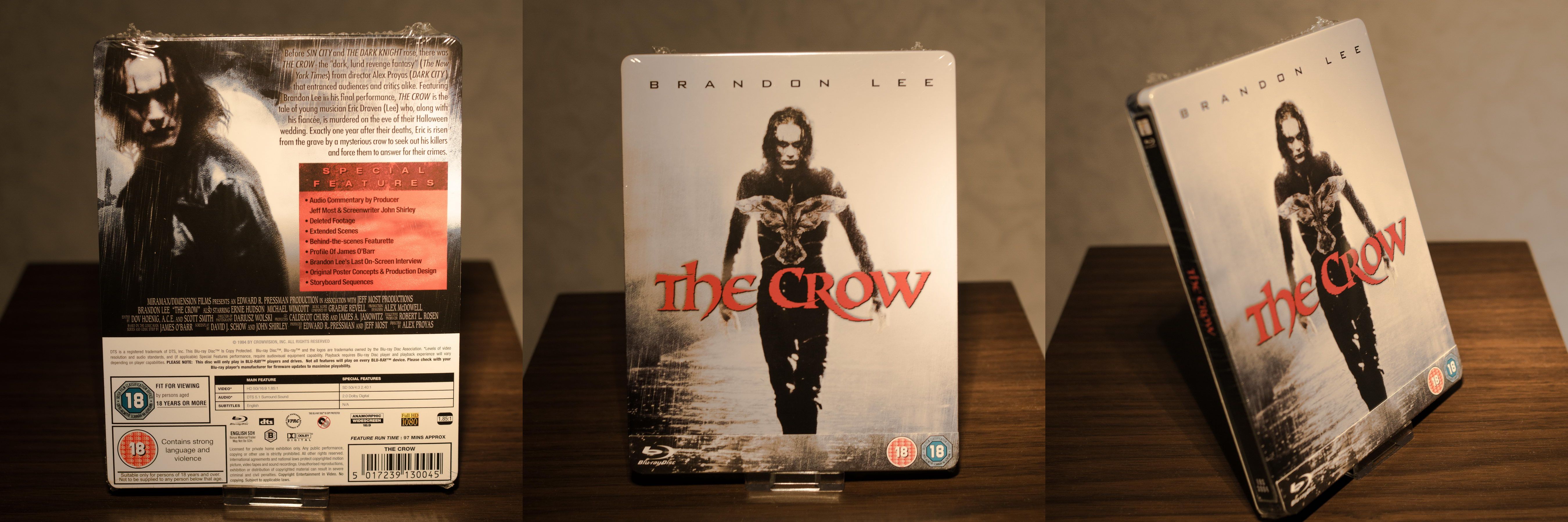 The Crow Zavvi Steelbook