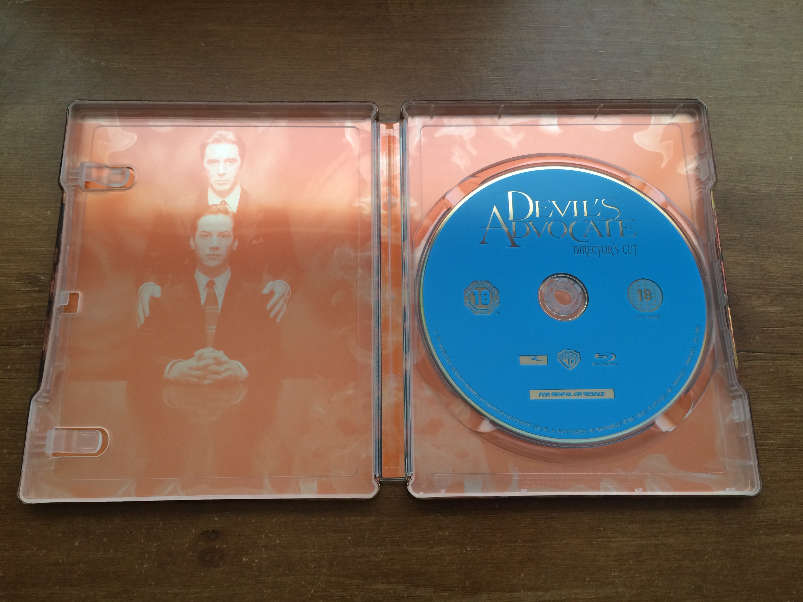 The Devil's Advocate - Steelbook