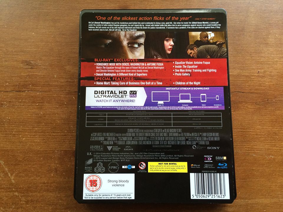 The Equalizer (Blu-ray SteelBook)