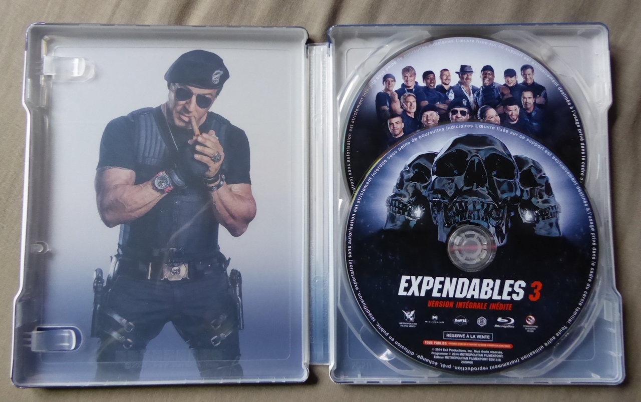 The Expendables 3 Steelbook French