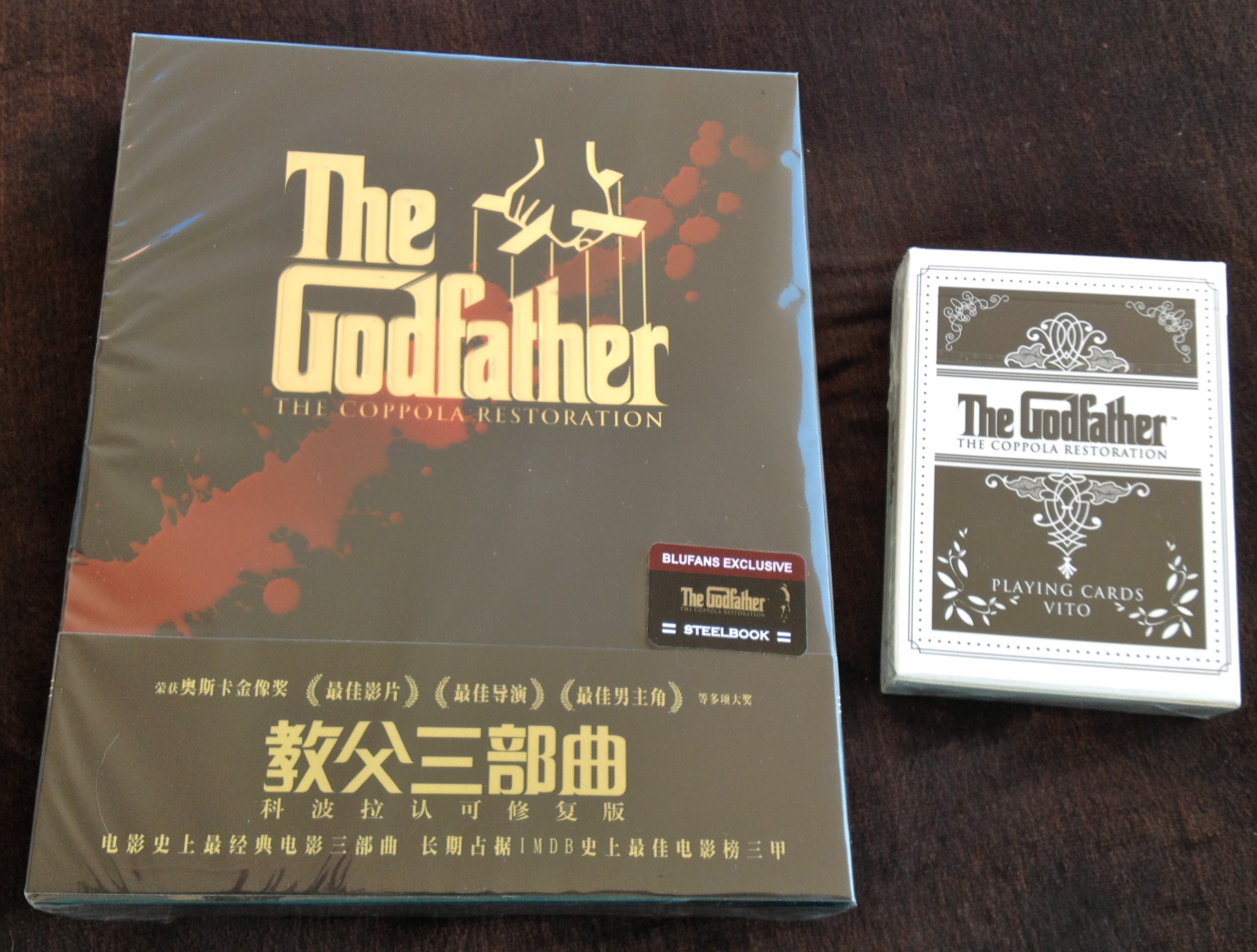 THE GODFATHER TRILOGY (Blufans, CHINA)