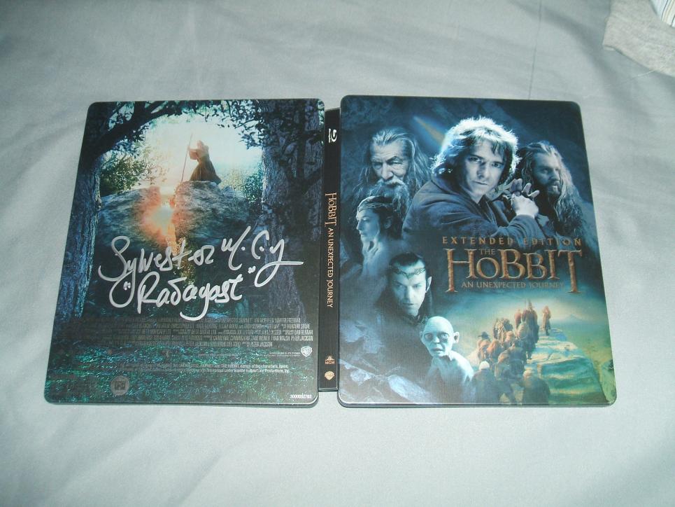 The Hobbit signed by Sylvester McCoy
