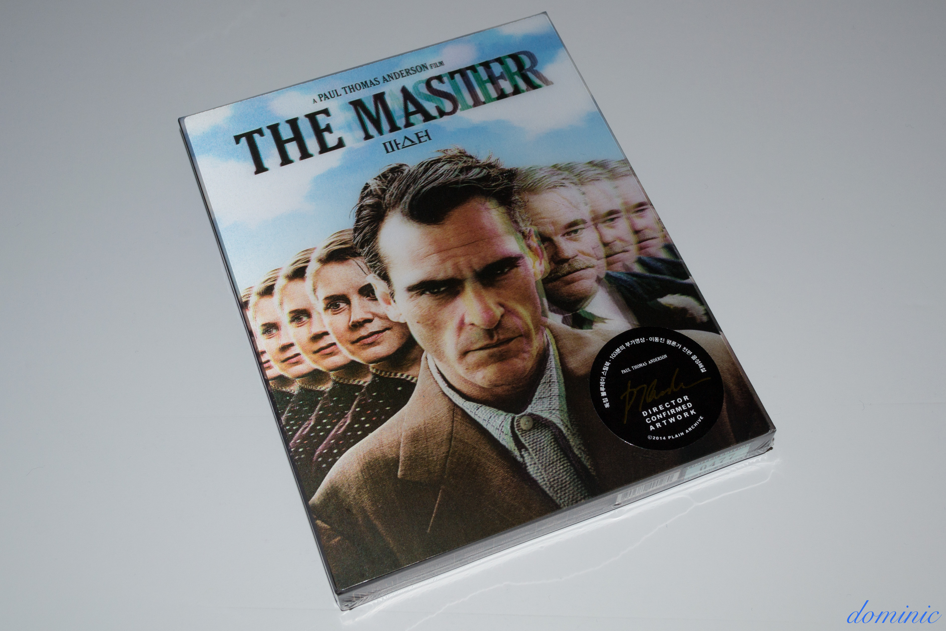 THE MASTER Steelbook with Lenticular Full Slip PA