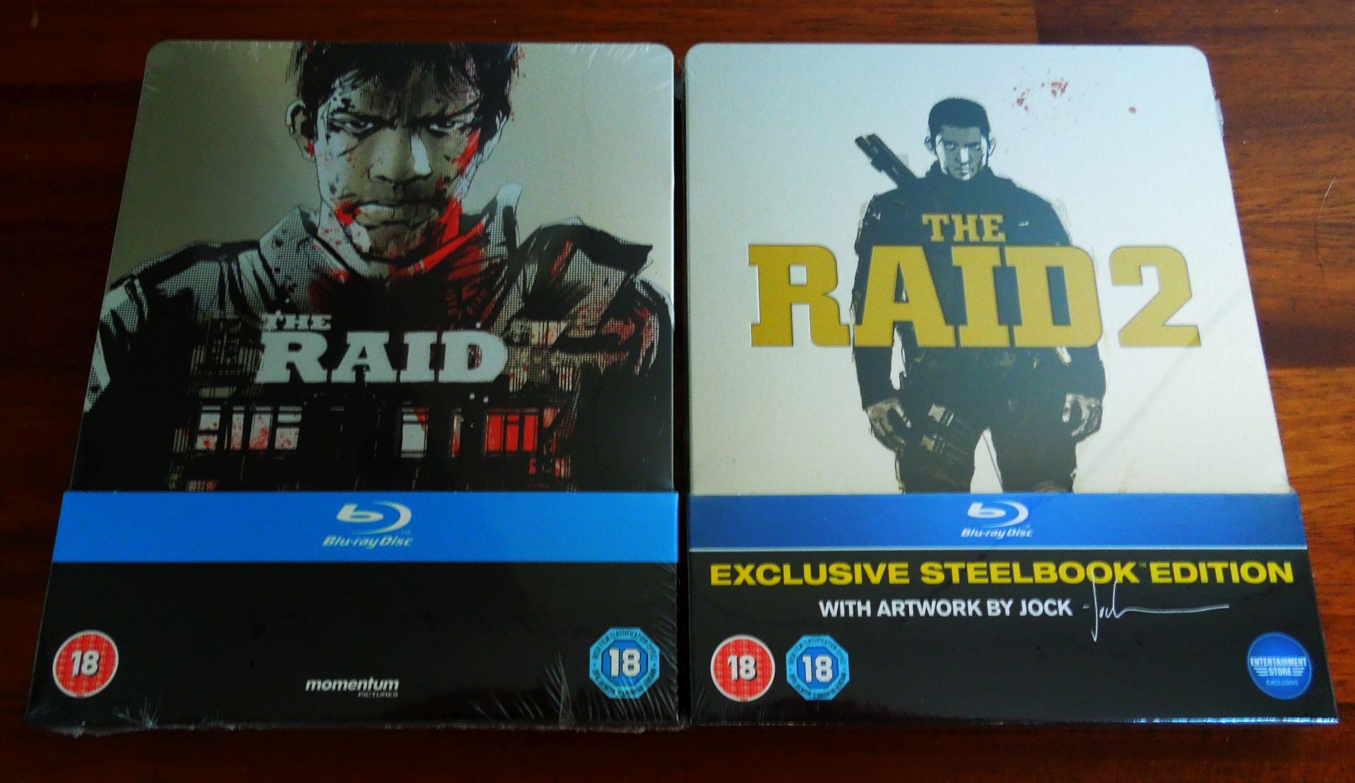The Raid 1 + 2 UK Front