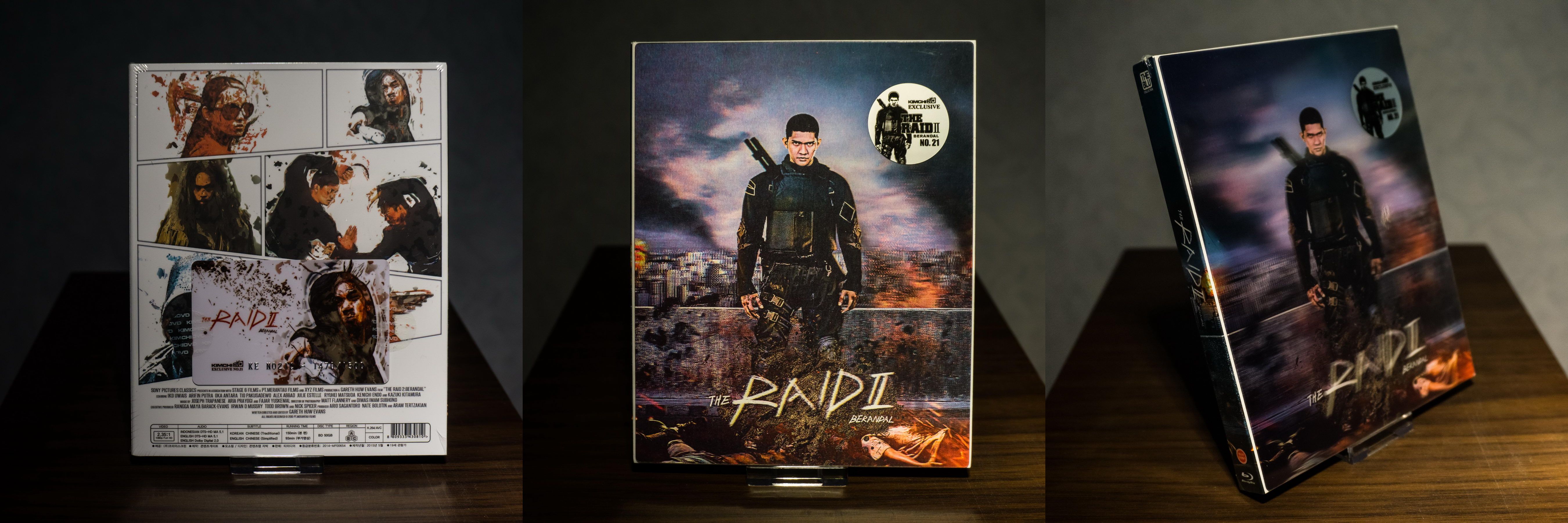 The Raid 2 Lenticular Kimchidvd Steelbook