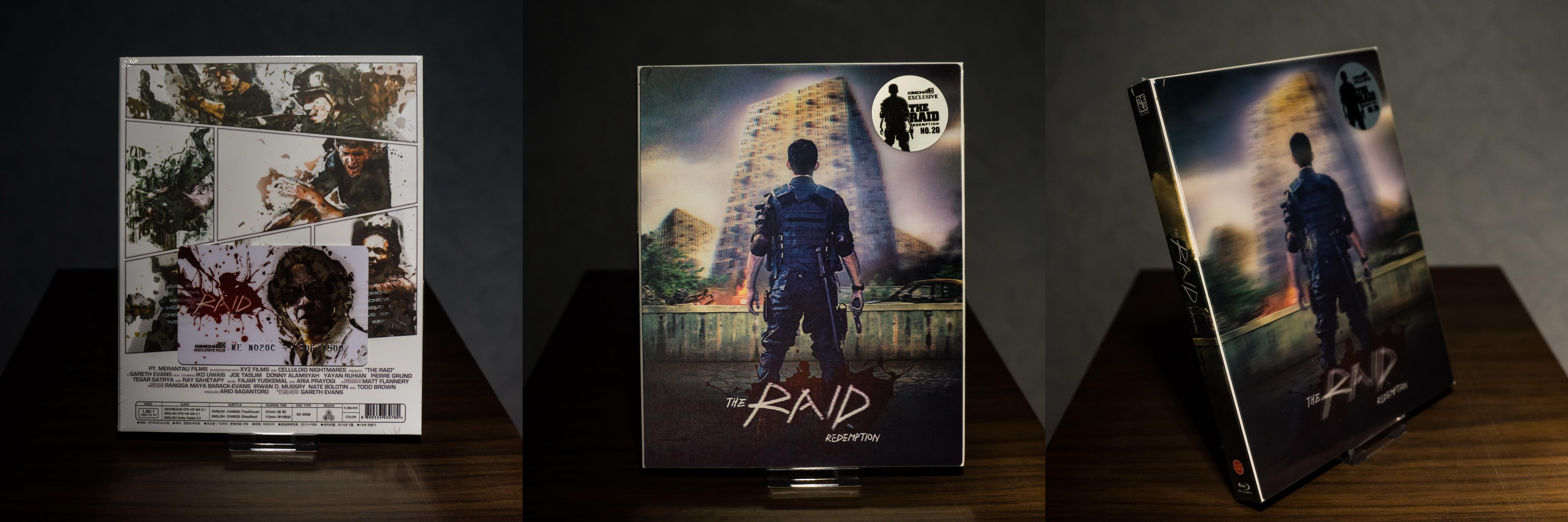 The Raid Redemption Lenticular Kimchidvd Steelbook