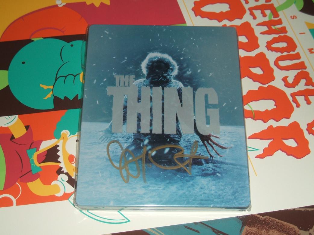The Thing signed by John Carpenter