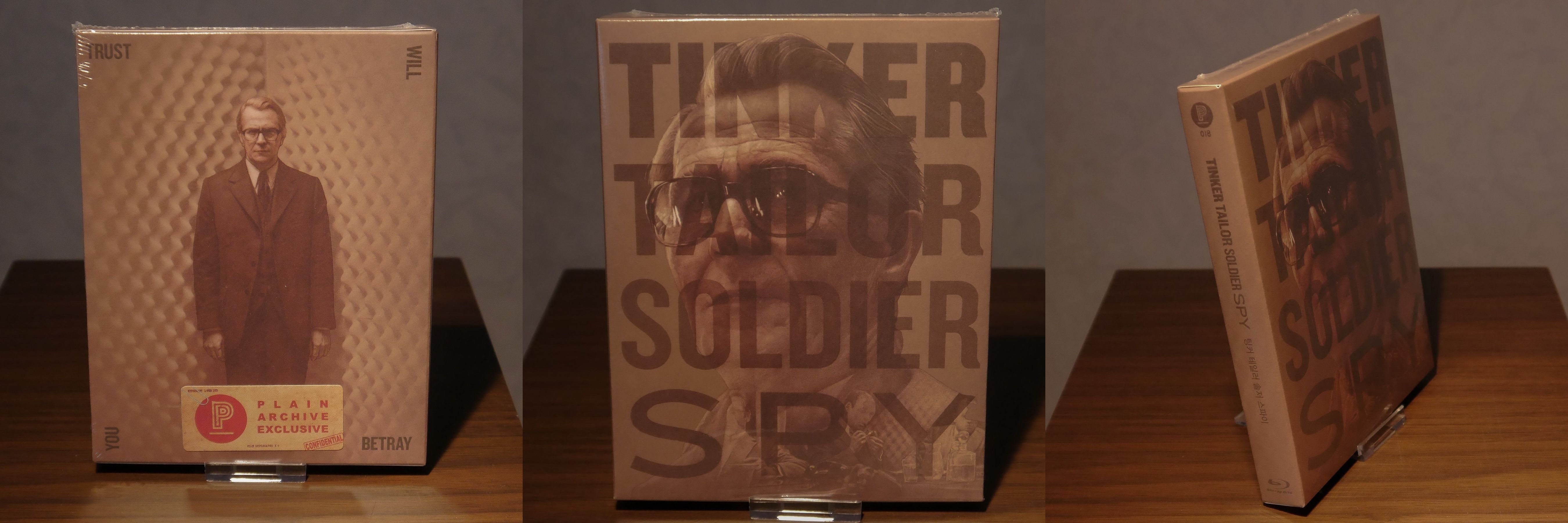 Tinker Tailor Spy Plainarchive Korea Bluray Steelbook Fullslip Type B Asian Asia