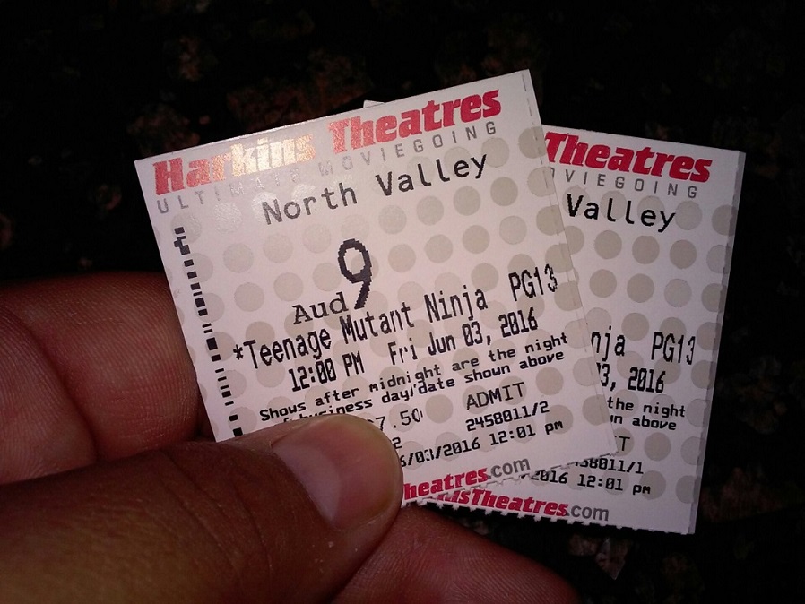 TMNT2 Tickets
