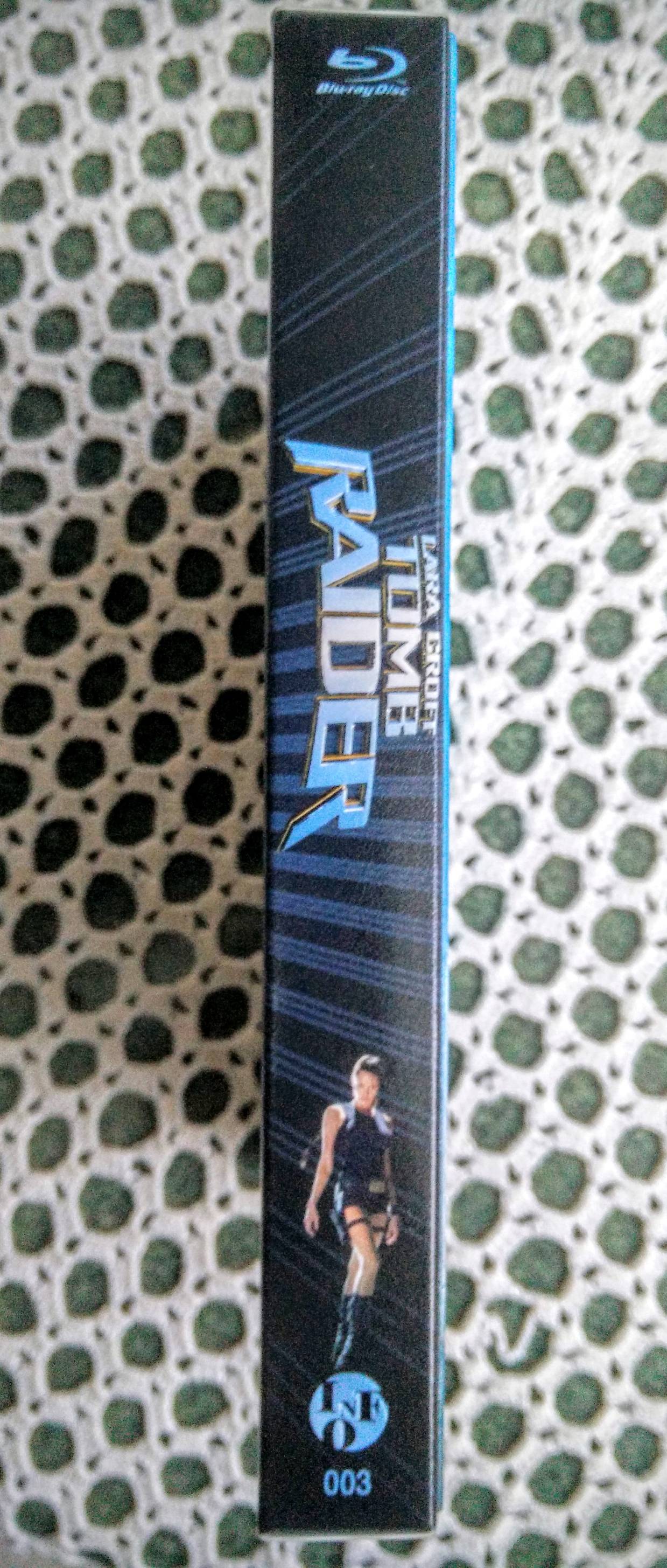 Tomb Raider Slip spine