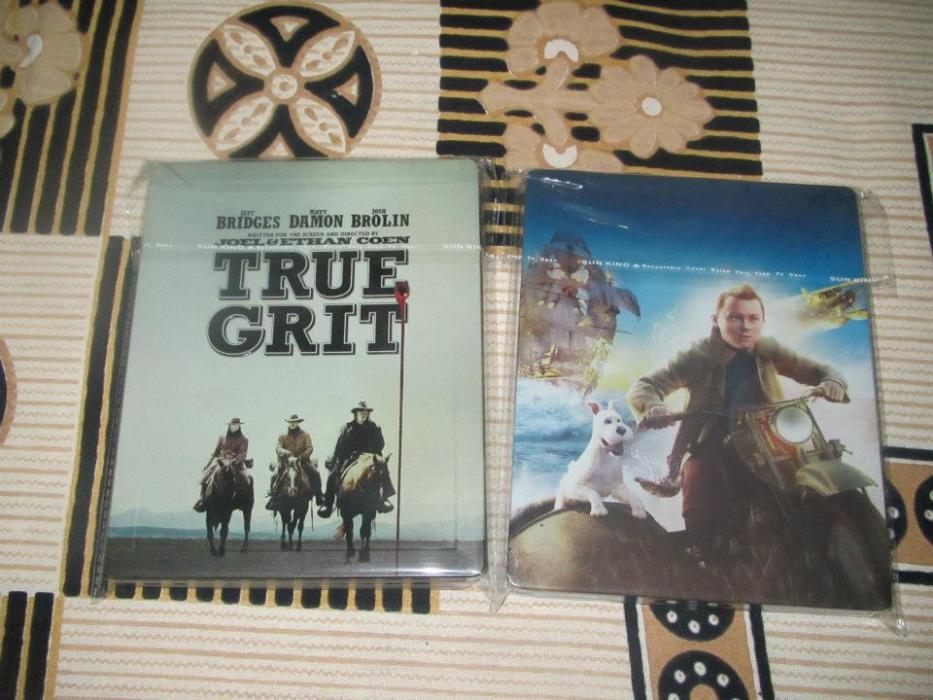 True Grit and Tin Tin Dutch Steelbook