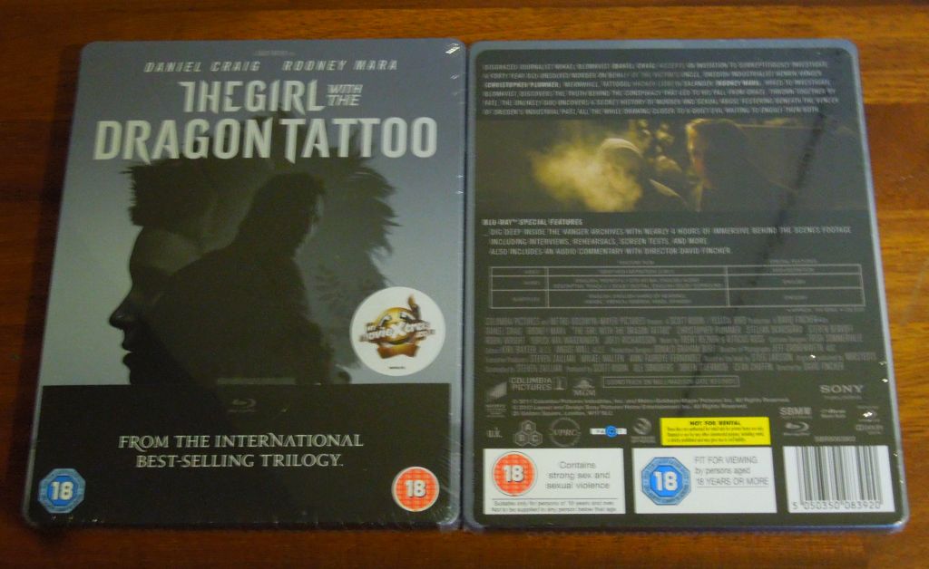 UK Girl with the Gragon Tattoo