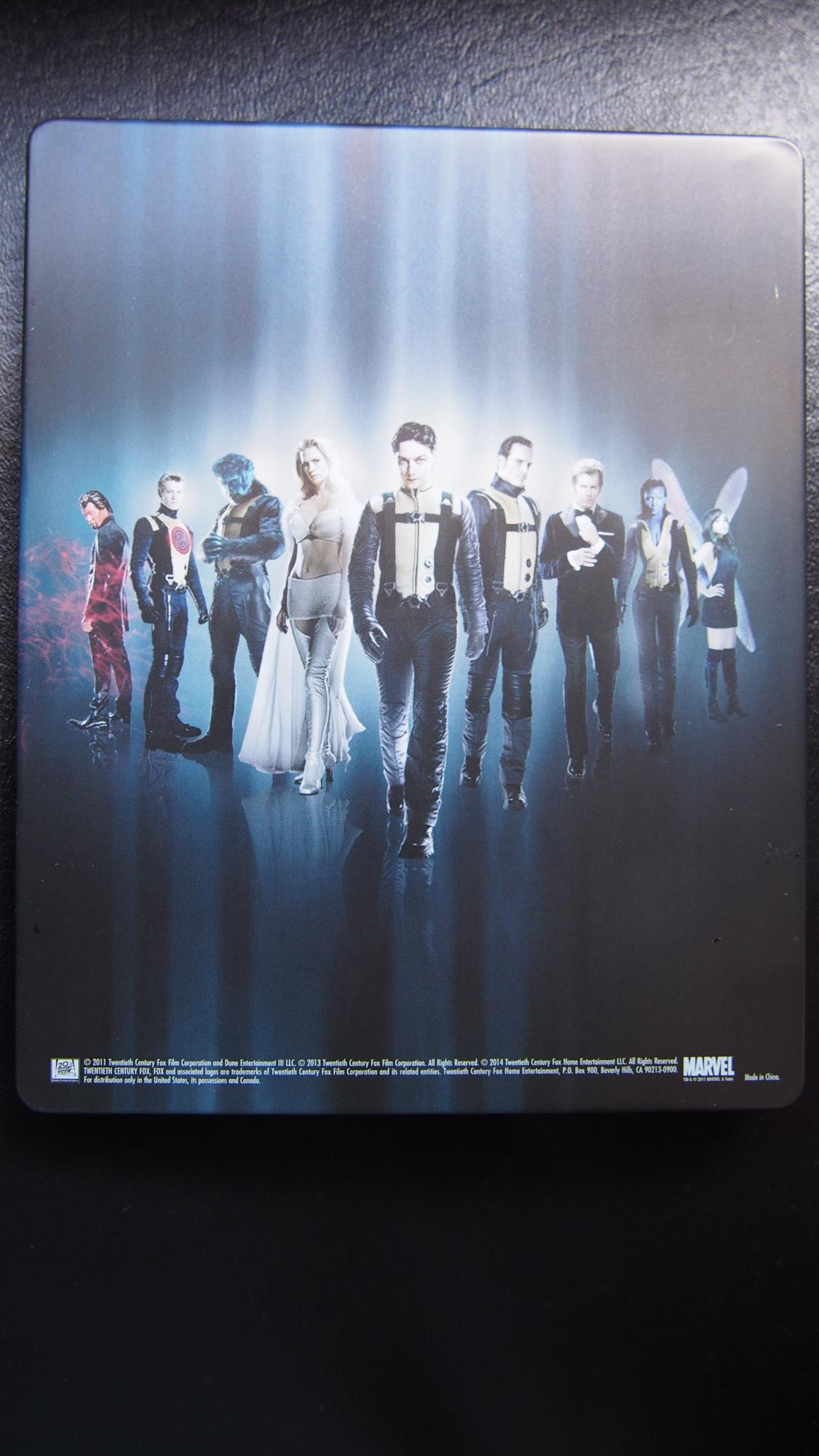 xmen first class metalpak back