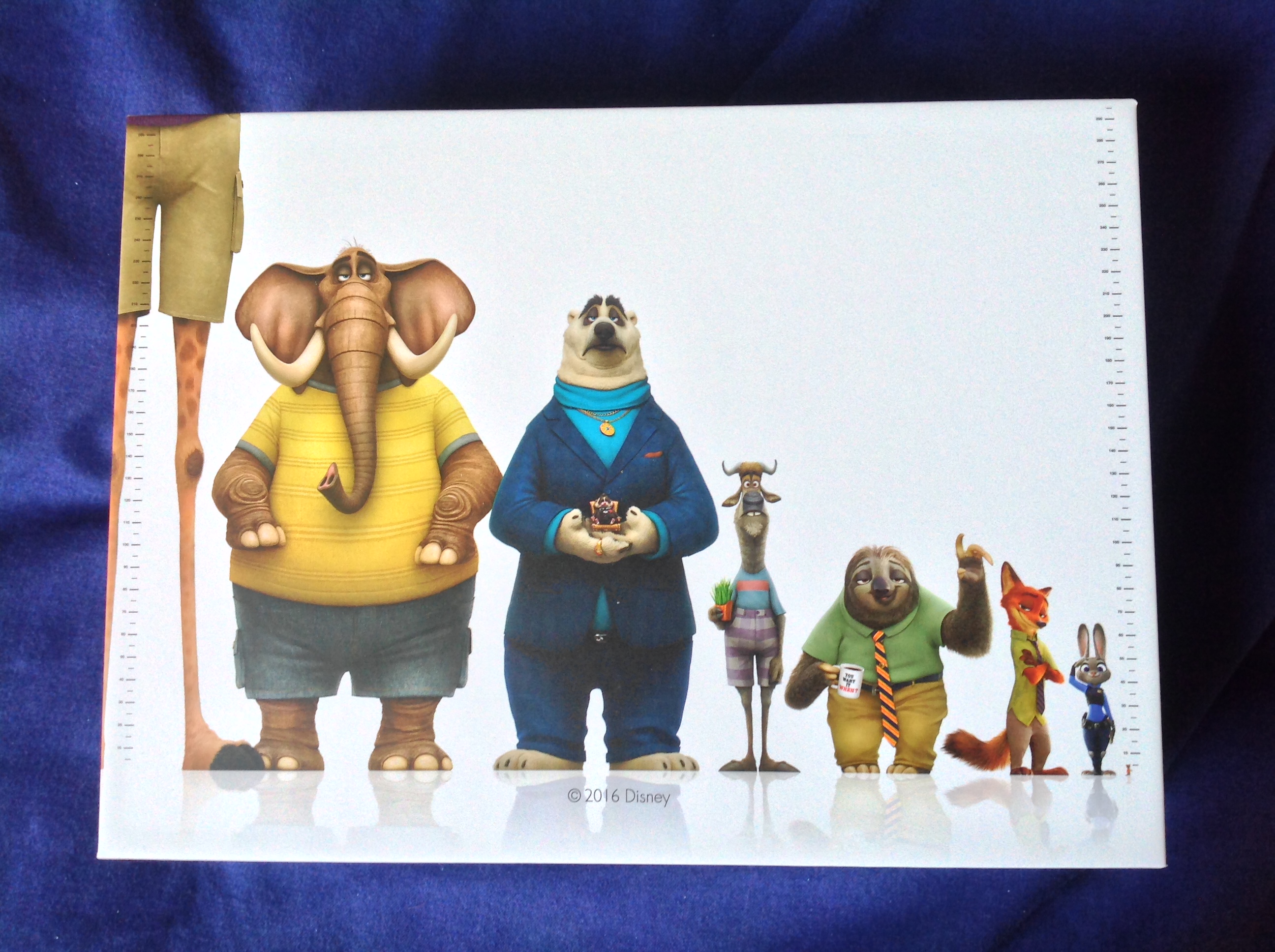 Zootopia box back