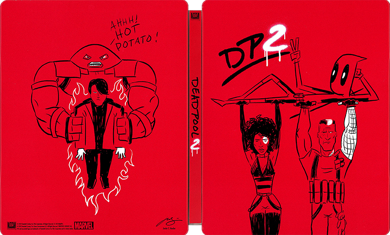 Deadpool 2 4k Blu Ray Steelbooks Best Buy Exclusive